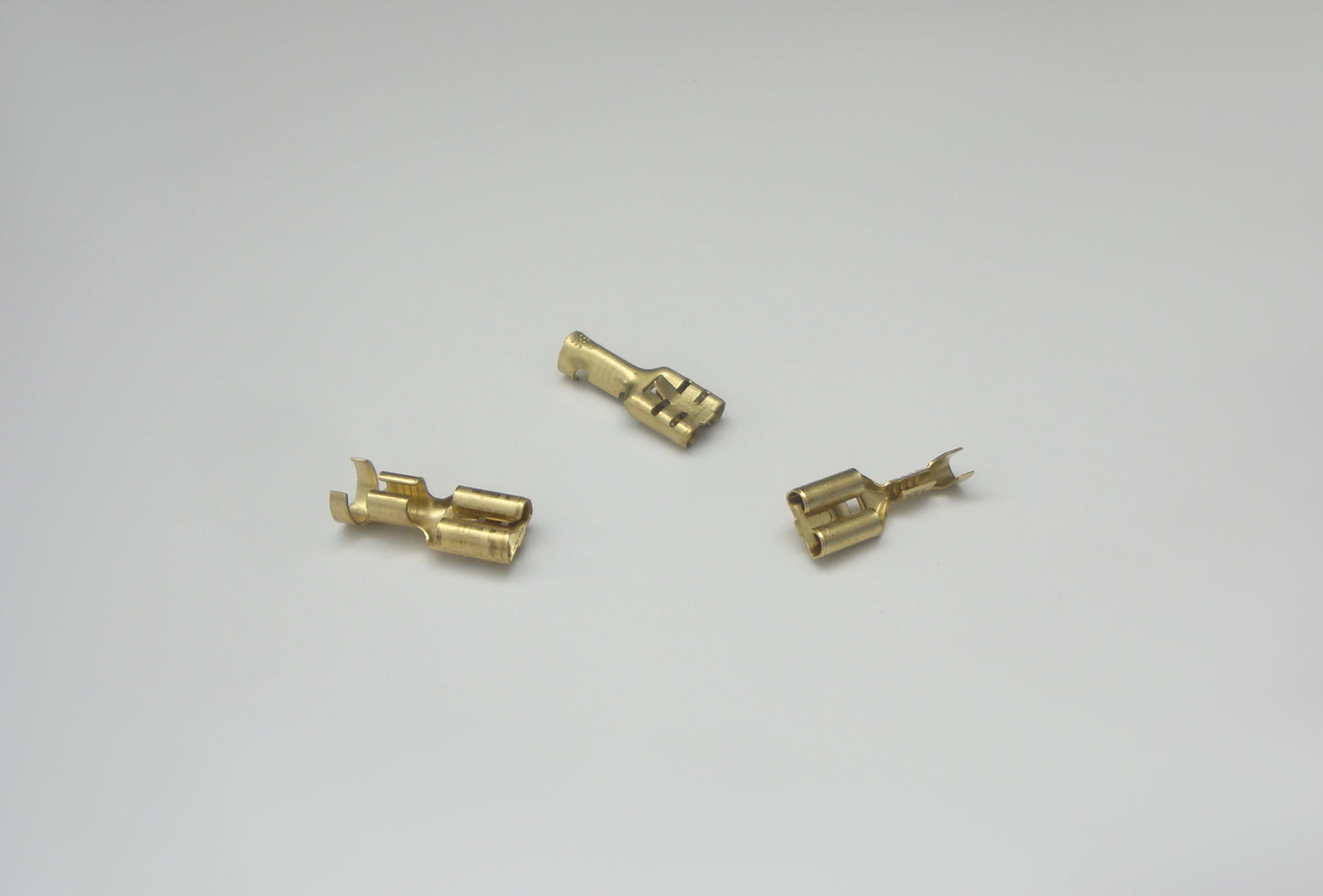 Flachsteckhülsen mit Rastzunge , unisoliert