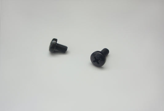 Linsenschrauben mit Kreuzschlitz (DIN 7985), schwarz verzinkt