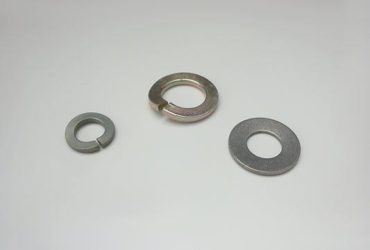 Verschiedene Sicherungselemente (Sicherungsringe etc.)